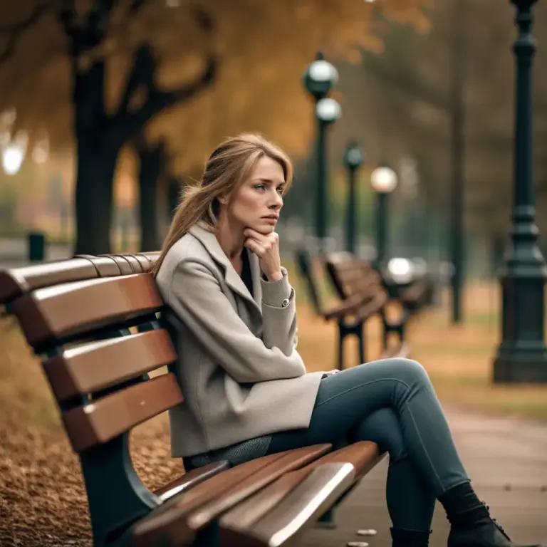 Visual representation of "heaviness of heart" - The feeling of being very sad or worried.