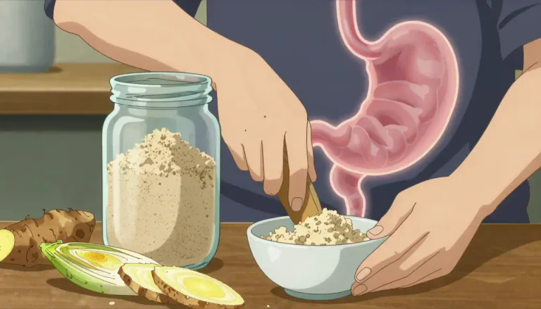 Visual representation of "inulin" - Inulin is a type of carbohydrate that comes from certain plants and is used as a dietary supplement for digestive health.
