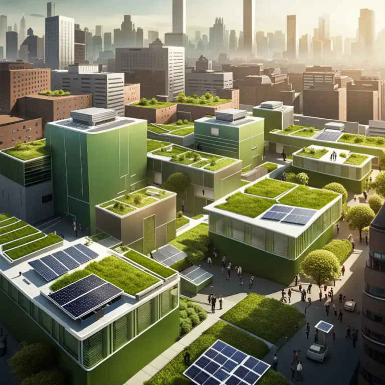 Visual representation of "green" - Concerned with or seeking to protect the environment