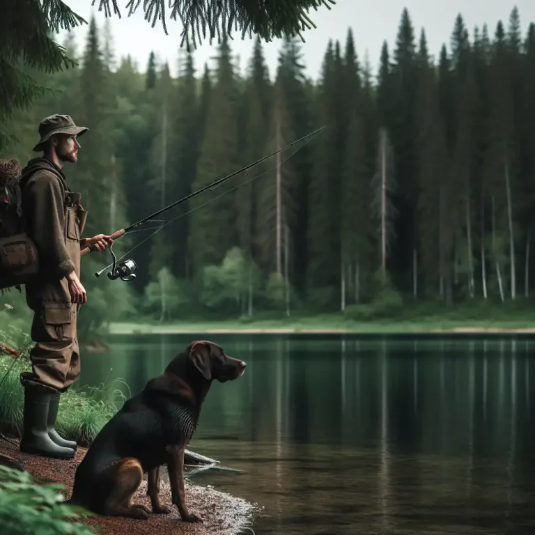 Visual representation of "sportsman" - A man who enjoys outdoor activities like hunting and fishing.