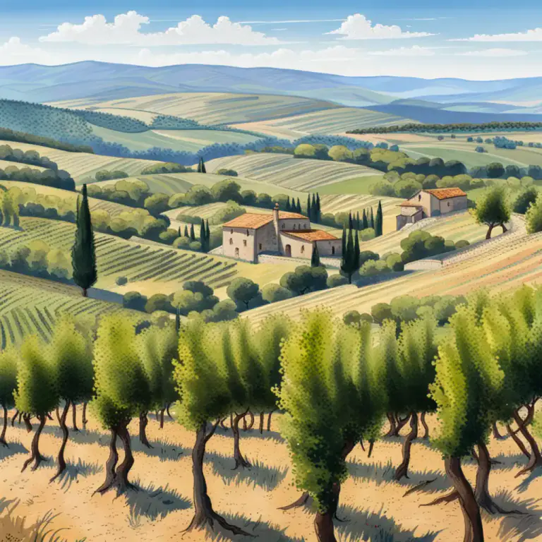 Visual representation of "midi" - It refers to the southern part of France, often called "le Midi"
