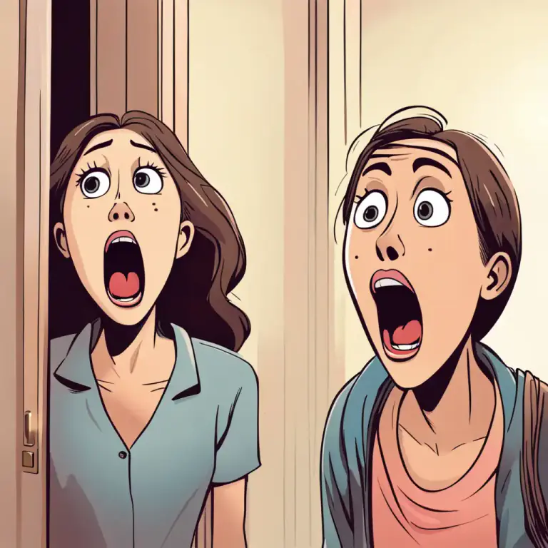 Visual representation of "confound it/you!" - Used to express surprise or shock.