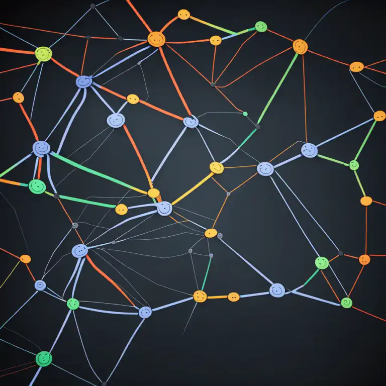 Visual representation of "neighbourhood" - In computing, a set of nodes that are accessible from a given node in a graph or network.