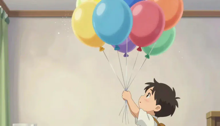 Visual representation of "helium" - Helium is a type of gas that is lighter than air and does not have color or smell. It's used to fill balloons and airships.