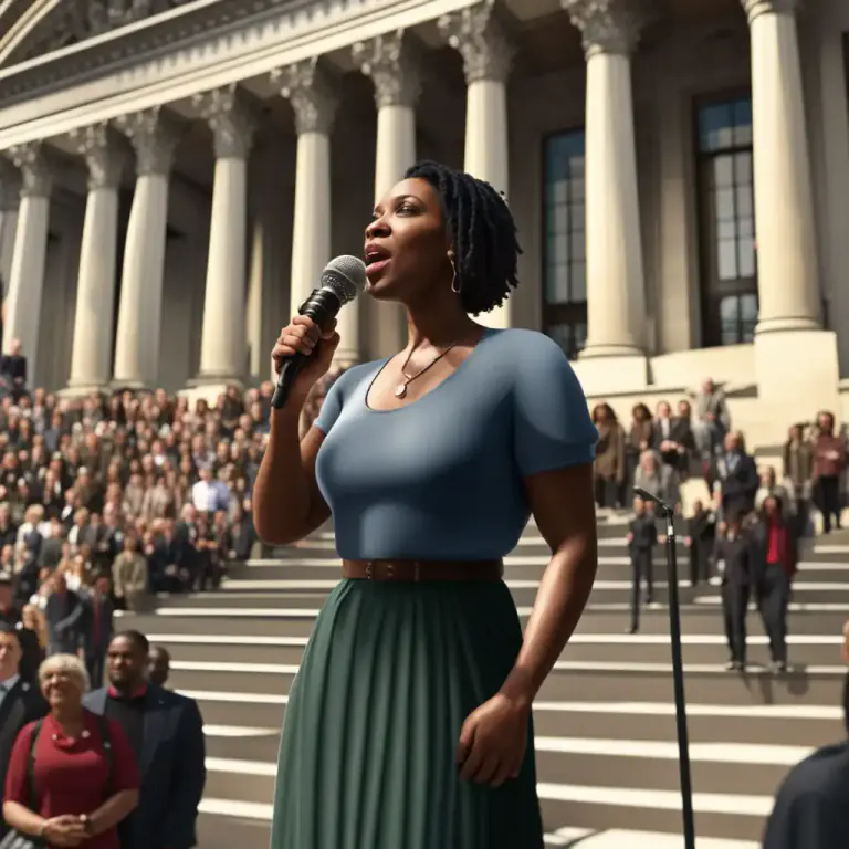 Visual representation of "in public" - Concerning society or the community as a whole.