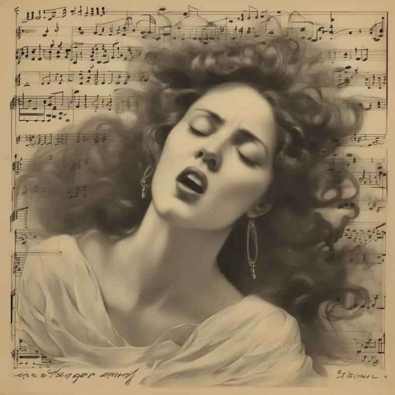 Visual representation of "fade out" - In music, to slowly decrease the volume of a song until it is not audible