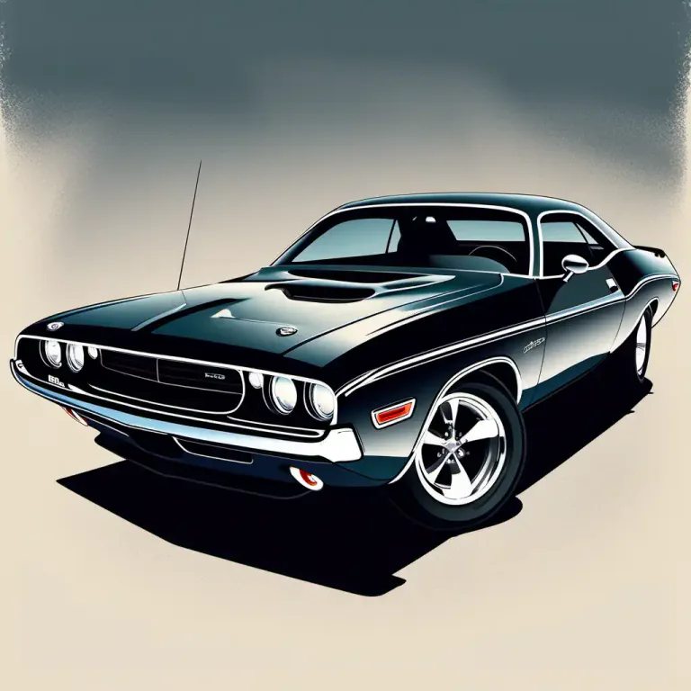 Visual representation of "challenger" - Challenger is a type of an American muscle car model produced by the Dodge division of Chrysler.
