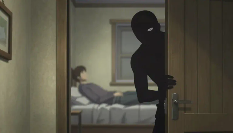 Visual representation of "voyeuristic" - Stemming from a desire to look at others when they are unaware and usually in a private act
