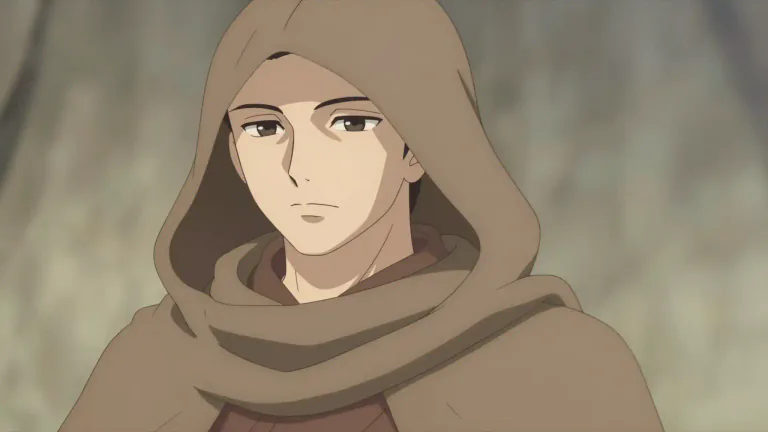 Visual representation of "cowl" - A large loose hood, especially one that is part of a monk's habit