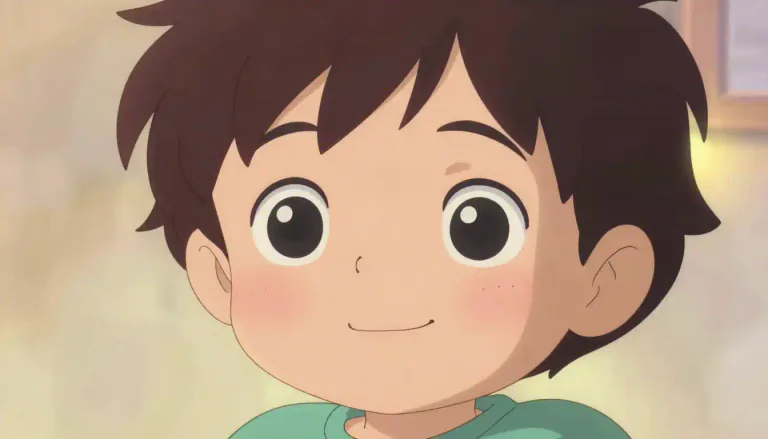 Visual representation of "cherubic" - Looking innocent and cute, like a baby angel