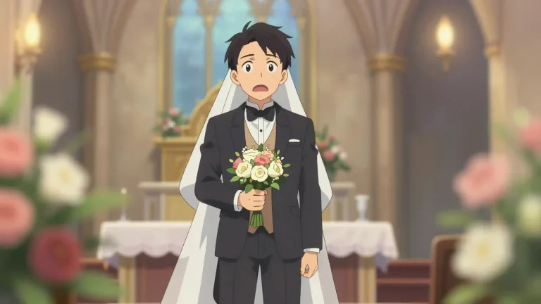Visual representation of "groom" - A man who is about to get married or has recently got married.