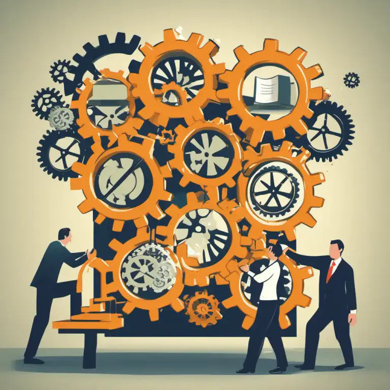Visual representation of "grease the wheels" - To provide funds or resources to facilitate a process or task.