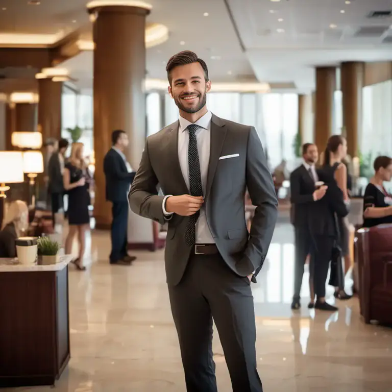 Visual representation of "hospitality" - The business of providing services such as food and accommodation to guests