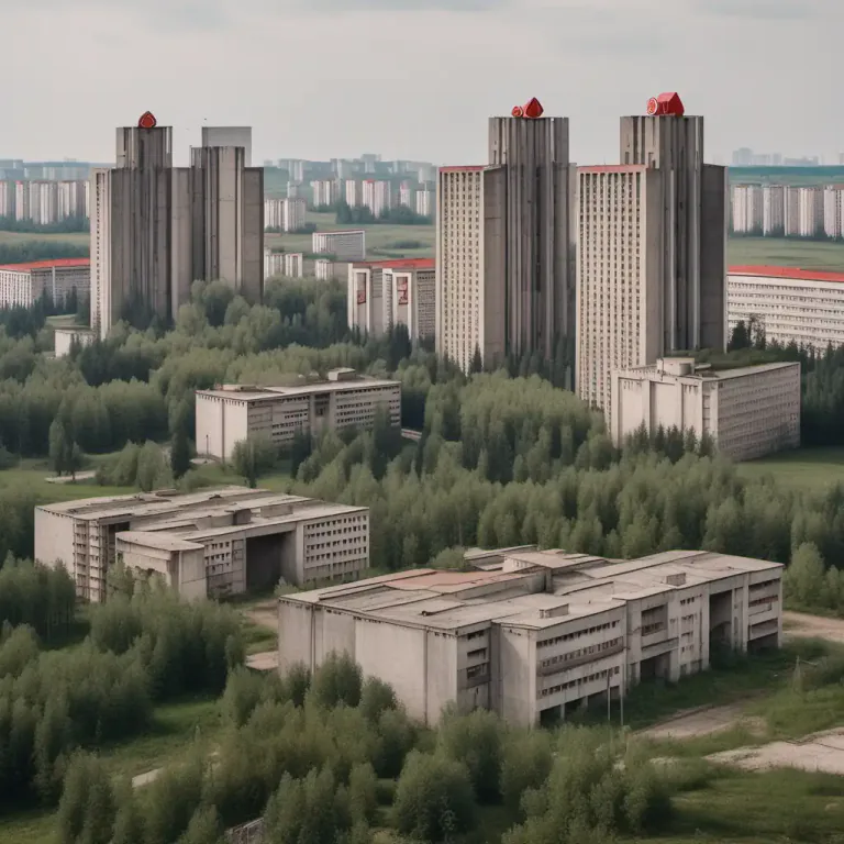Visual representation of "soviet" - Related to the former Soviet Union or its people