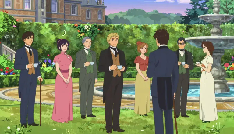 Visual representation of "gentry" - People of high social class, especially in the past.