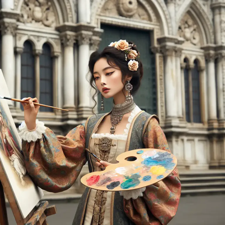 Visual representation of "daughter" - A woman or thing which is the product of an influence or particular period