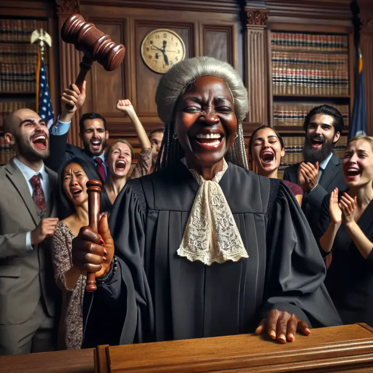 Visual representation of "judicial" - Of a verdict or a pronouncement of judgement