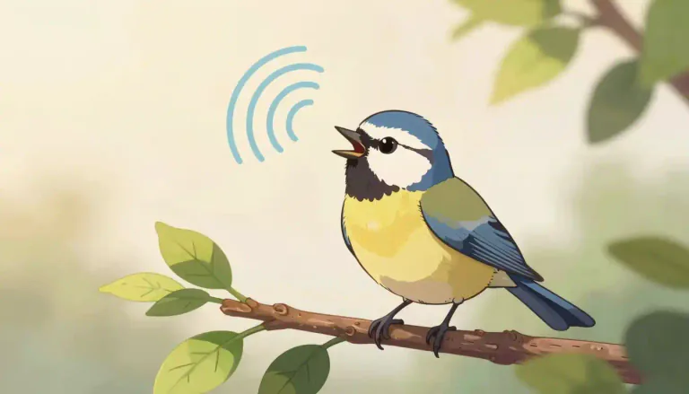 Visual representation of "twitter" - The sound a bird makes