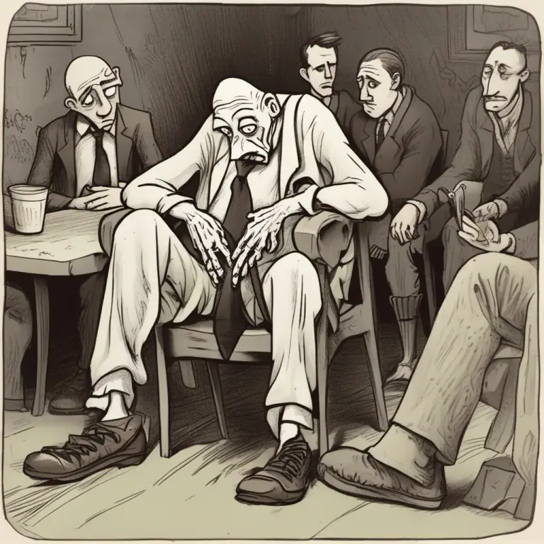 Visual representation of "look bad" - To seem unhealthy or unwell
