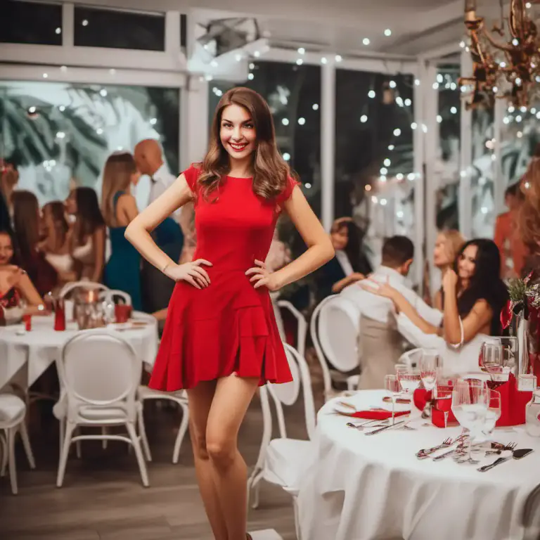 Visual representation of "mini" - A short skirt or dress