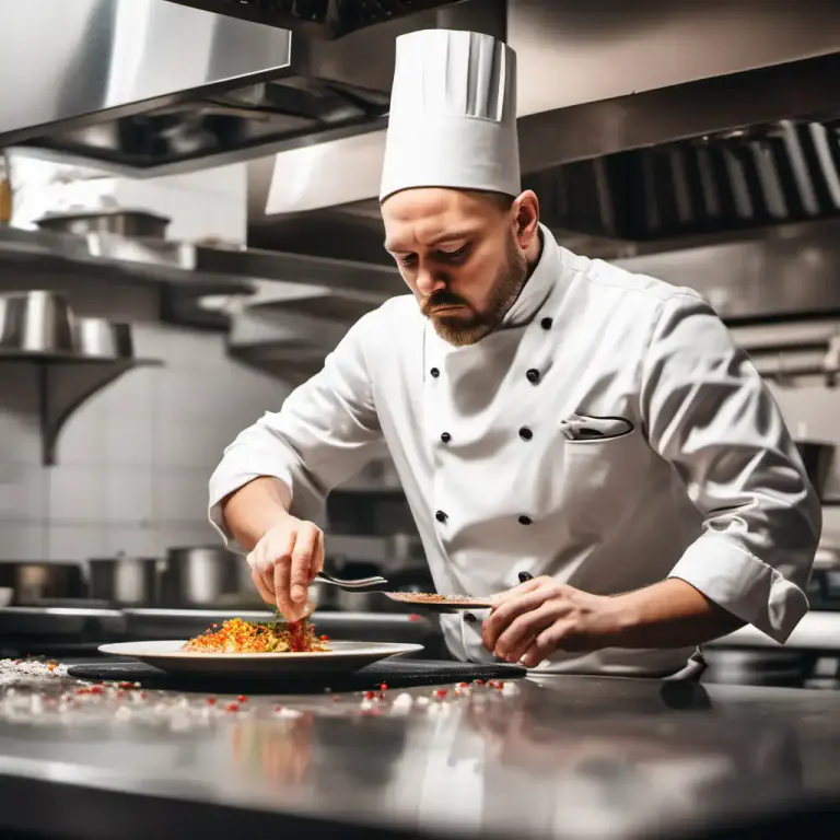 Visual representation of "cordon bleu" - An individual who has achieved a high level of culinary skills.