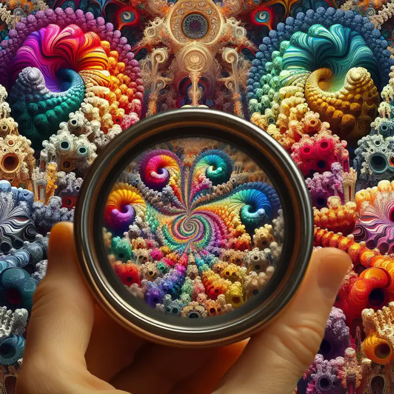 Visual representation of "kaleidoscopic" - Continually changing or quickly changing from one thing to another