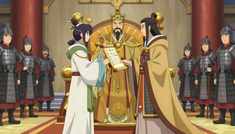 Visual representation of "palatine" - Someone who has been granted special powers or rights, or a high rank official in past times