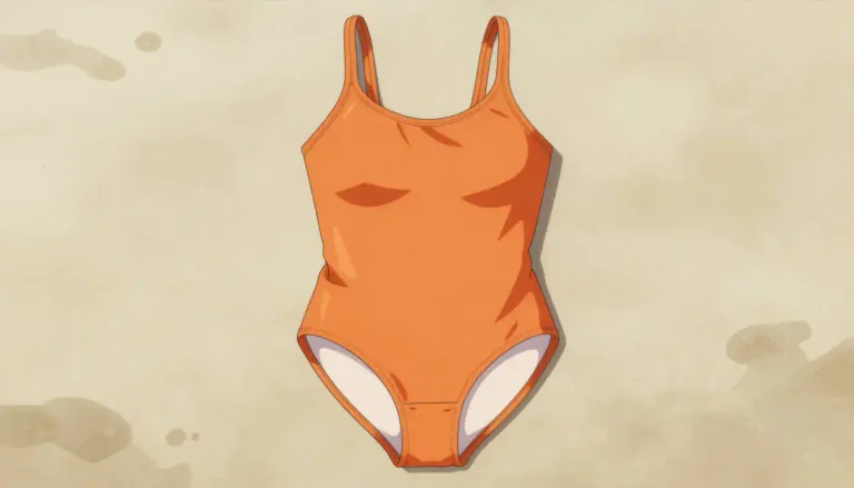 Visual representation of "swimsuit" - A piece of clothing that people wear when they are swimming.
