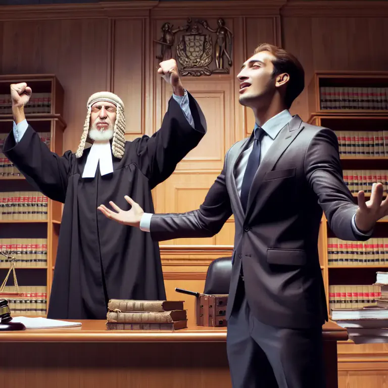 Visual representation of "cause" - A subject of a case in a court.