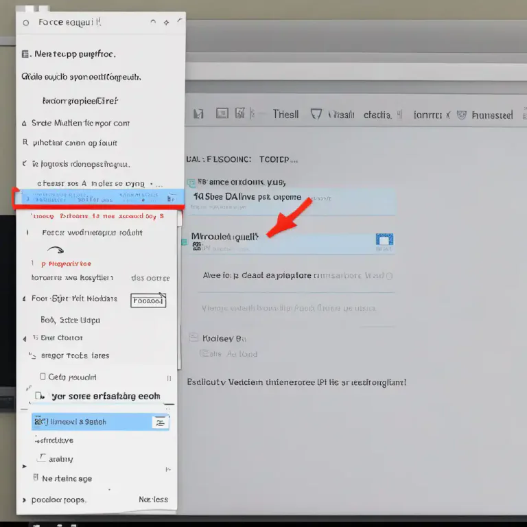 Visual representation of "quit" - stop using an application in computer
