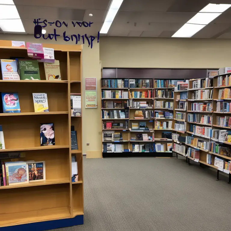 Visual representation of "out of print" - A term used to describe a book, album, or other item that is no longer being made or published