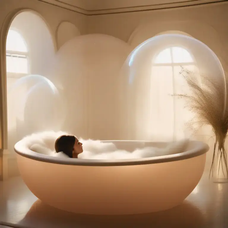 Visual representation of "bath" - The action of soaking yourself in a bath to clean your body