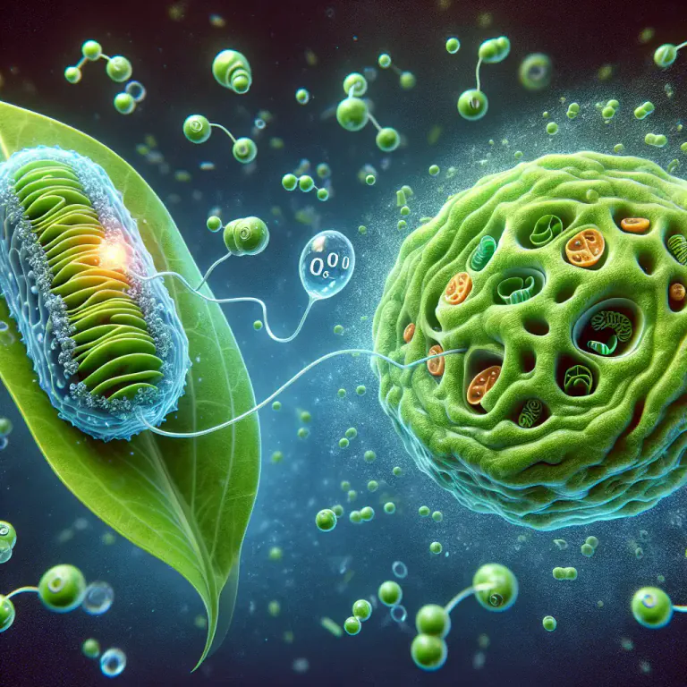 Visual representation of "respiration" - It's a process in plants and animals by which oxygen is used to produce energy from food, and carbon dioxide is released.
