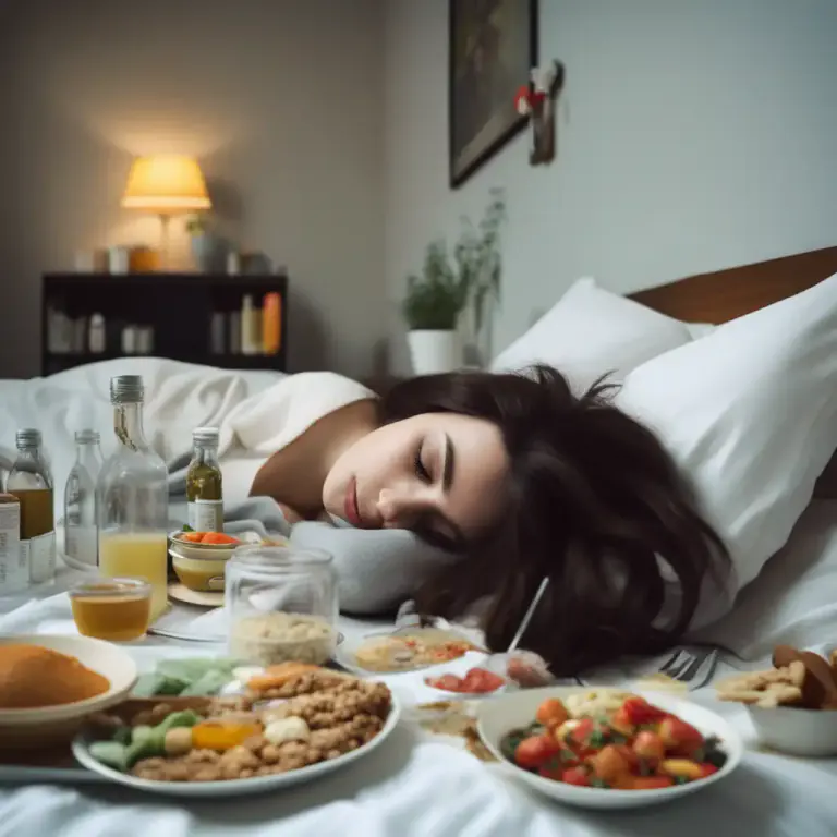 Visual representation of "anorexia" - The loss of appetite for food, often due to illness or medical treatment.