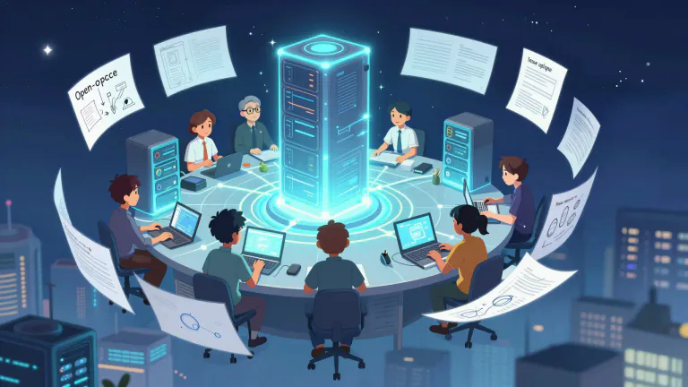 Visual representation of "apache" - An open-source software foundation that develops many internet projects