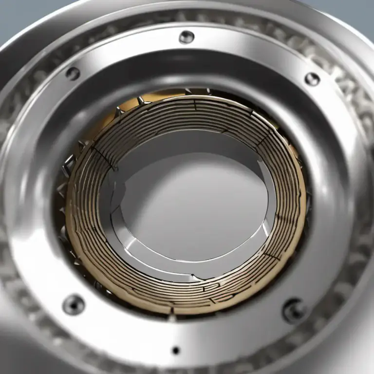 Visual representation of "bush" - A metal lining for a hole, intended to insulate and guide a moving part or reduce friction.