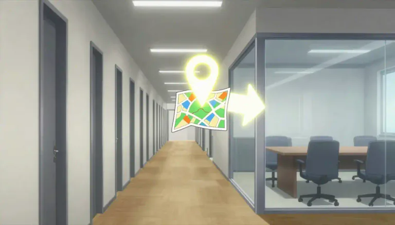 Visual representation of "location" - The place or position where something is