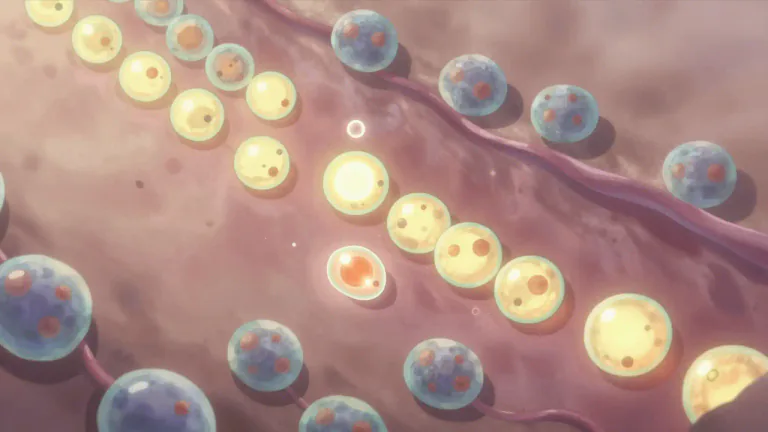 Visual representation of "apoptosis" - Apoptosis plays a crucial role in eliminating unnecessary cells during developmental stages.