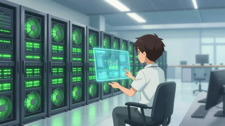 Visual representation of "uptime" - The time during which a machine, especially a computer, is in operation