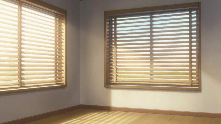 Visual representation of "slatted" - Made or fitted with slats or thin, flat pieces of material
