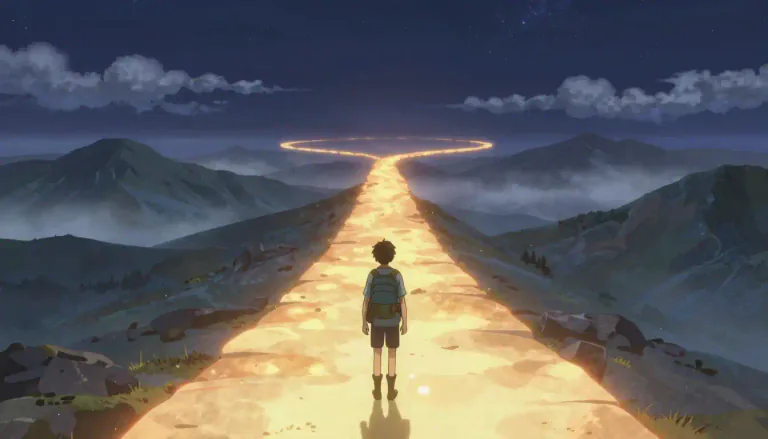 Visual representation of "endless" - Lasting forever or for a long time