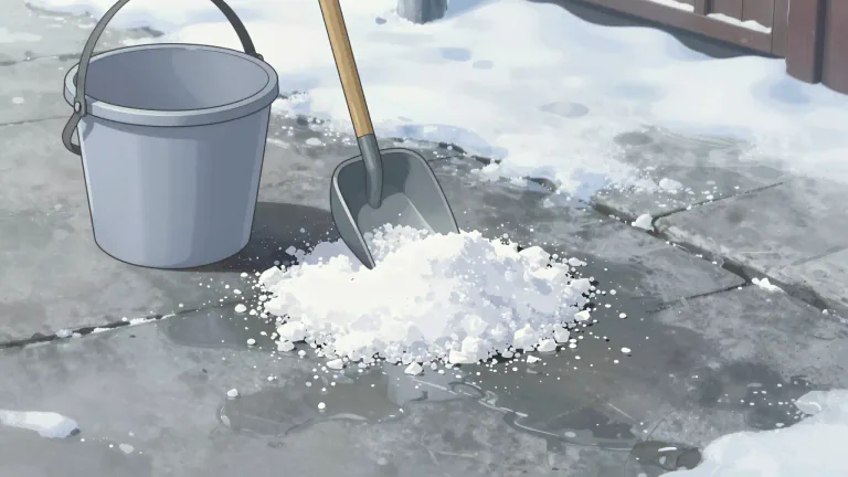 Visual representation of "chloride" - A type of salt that is used for de-icing or making play dough.