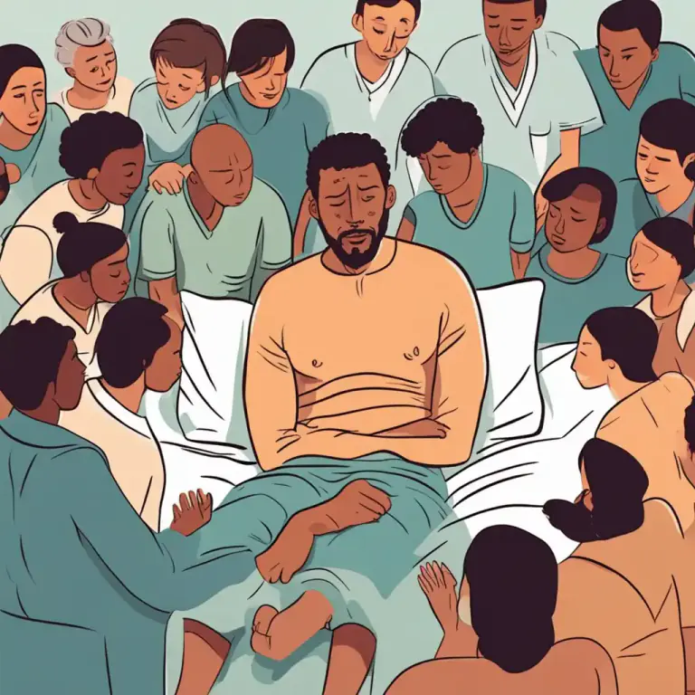 Visual representation of "rally round" - To come together in order to support someone or something, often in a difficult situation.