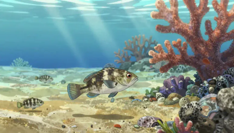 Visual representation of "goby" - A small fish that usually lives in warm seas