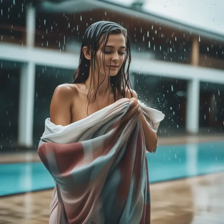 Visual representation of "wring out of" - To twist or squeeze cloth to remove liquid