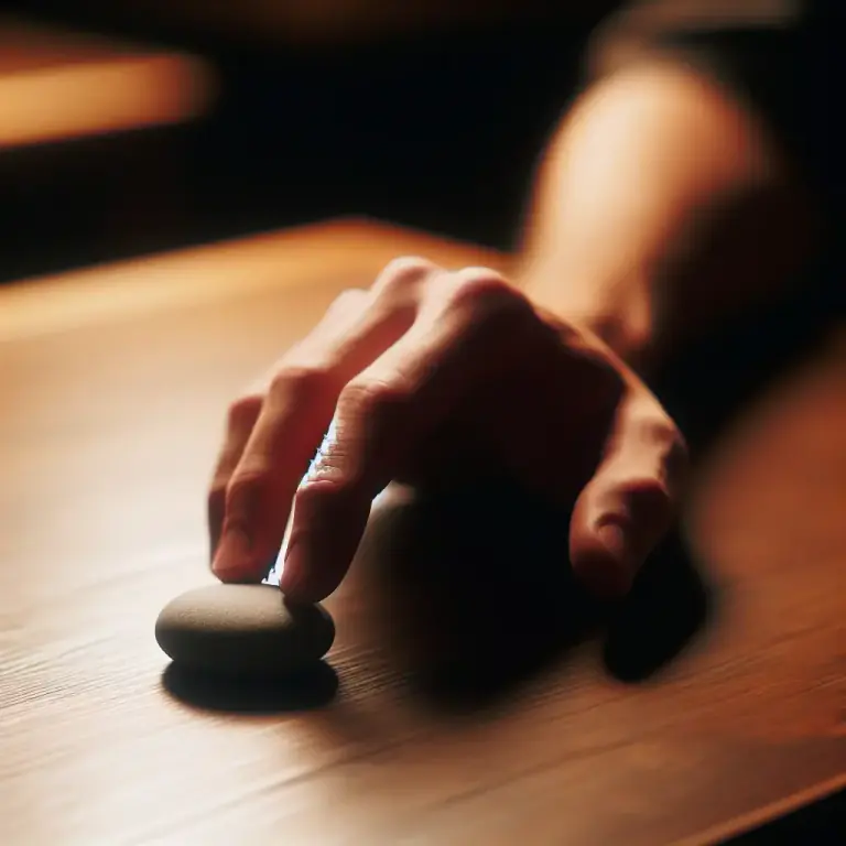 Visual representation of "hold on" - To keep or save something for future use