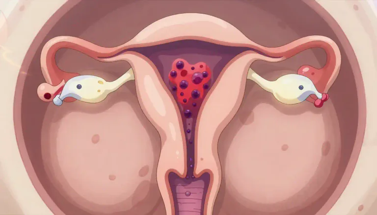Visual representation of "choriocarcinoma" - Choriocarcinoma is a type of cancer that arises from the trophoblast cells of the placenta, often associated with gestational trophoblastic disease.