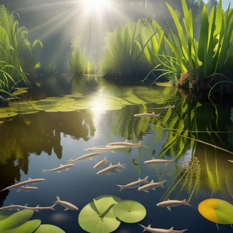 Visual representation of "stagnate" - To stop flowing or circulating