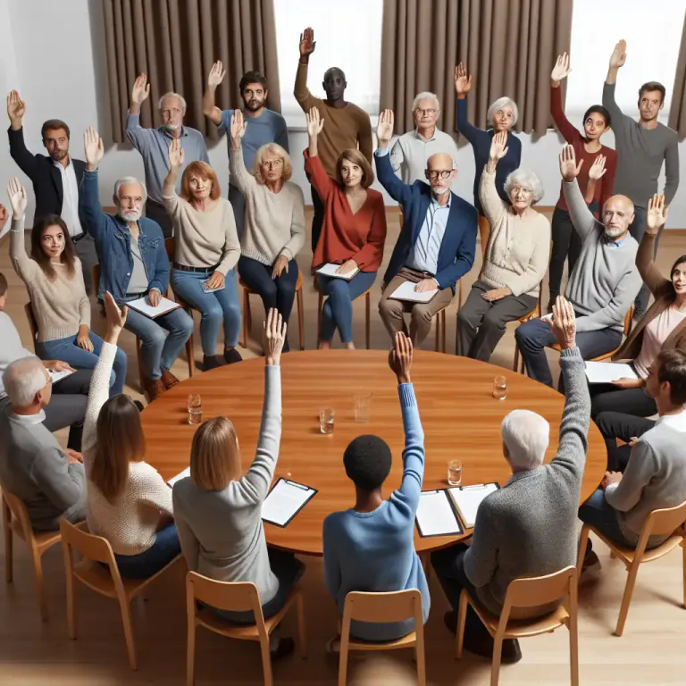Visual representation of "democratize" - To make a system or organization more democratic.