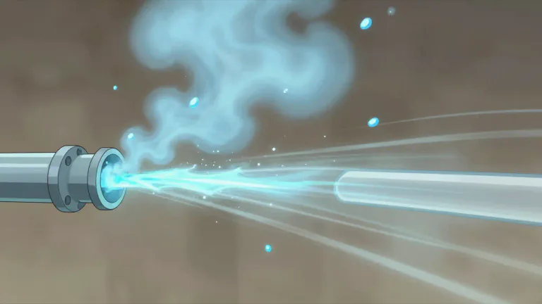 Visual representation of "flux" - The amount or rate of flow of a liquid or gas.